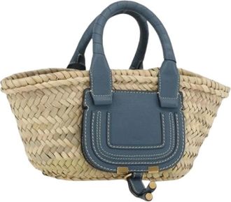 Chlo&eacute; Pre-owned Tote Bags, female, Blue, Size: ONE SIZE Pre-owned Hand Bag
