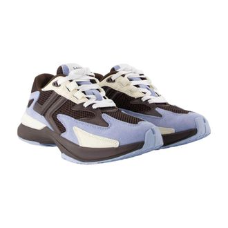 Lanvin Mens Jla Sneaker Brown Pvc