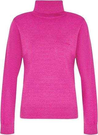 A|X Armani Exchange Dames, Truien, Roze, Maat: L Wol