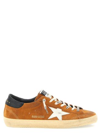 Golden Goose Orange Solid Sneakers