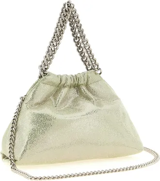 Stella McCartney Womens Falabella Shoulder Bag Green Polyester