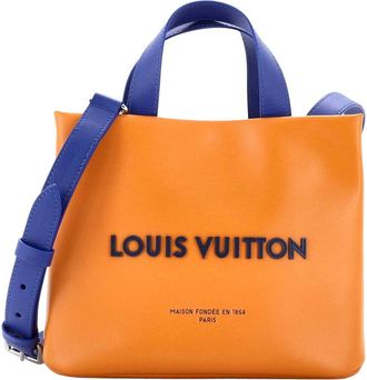 Louis Vuitton Shopper Tote Leather Mini (Authentic Pre-Loved)