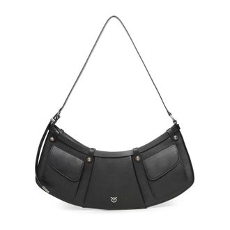 Pinko Shoulder Bags, female, Black, Size: ONE SIZE Shoulder Bags
