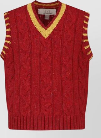 ERL crewneck knitted top