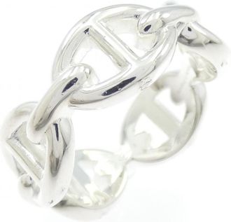Herm&egrave;s Silver 925 Band Ring (Pre-Owned)