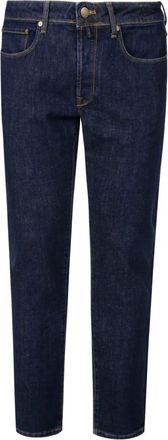 Incotex Jeans con design a cinque tasche - Blu