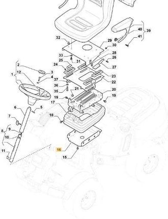 STIGA Sports Soporte De Suspensi&oacute;n Inferior. Asiento Original Stiga Pfm Ctf - 387785203/1