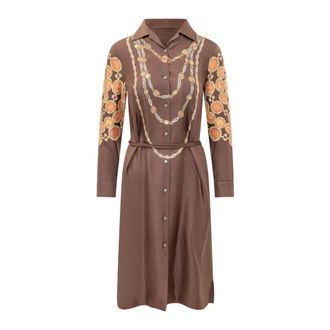 Versace Donna, Abiti, Marrone, S, new