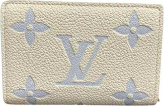 Louis Vuitton Pre-owned Wallets, female, White, Size: ONE SIZE Pre-owned Vintage Wallet
