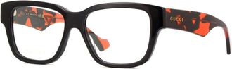 Gucci Demo Square Mens Eyeglasses GG1428O 006 55