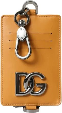 Dolce & Gabbana Pre-owned Fabric wallets - Dames - Vintage Accessoires - Oranje - ONE Size - Leer - Vintage