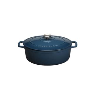 Chasseur Cacerola Ovalada De Hierro Fundido Esmaltado, 29 Cm, Azul - Puc472997 - Chasseur