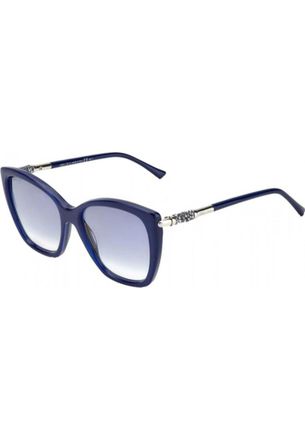 Jimmy Choo London Womens ROSES-0QM4-1V ROSES 55 0QM4 1V Rose Sunglasses - Blue - One Size