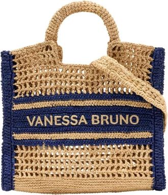 Vanessa Bruno Handbags, female, Multicolor, Size: ONE SIZE Panier PM Bag