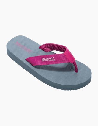 Regatta Womens Regatta Womens/Ladies Catarina Flip Flops - Dark Storm Pink - Size: 4