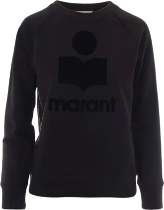 Isabel Marant Hoodies & sweatvesten, Dames, Zwart, S, Katoen, Sweatshirts