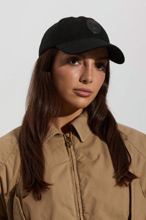 Versace Wool Baseball Cap, Unisex, Black