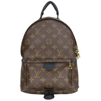 Louis Vuitton Black Brown Monogram Monogram Backpack (Pre-Owned)