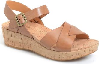 Kork-ease Myrna 2.0 Cork Wedge Sandal in Golden Sand at Nordstrom, Size 10