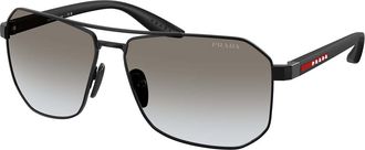 Prada PS A53S 1BO5O0 Mens Sunglasses Black Size 62