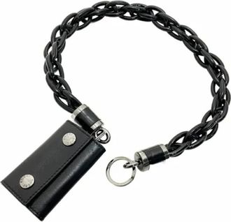 Gucci Pre-owned Accessories, female, Black, Size: ONE SIZE Pre-owned Fabric key-holders