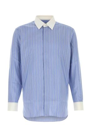 Tom Ford Light Blue Stripes Shirt