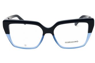 Ferragamo SF2971 Cat-Eye Acetate Eyeglasses - Blue