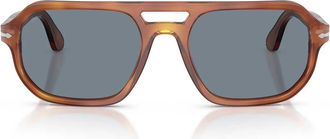 Persol Sunglasses Po3393 S 96/56 Guido Terra Di Siena/Blue Unisex