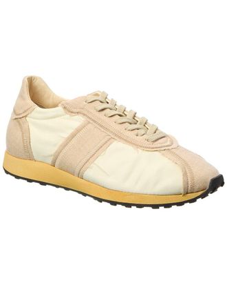 The Row Mica Cashmere & Nylon Sneaker