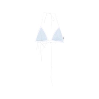 Miu Miu Logo-patch Bikini Top