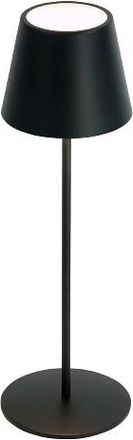 LLR Collection In-/Outdoor Led Tischlampe Lys mit Akku, Farbwechsel und Usb Kabel - Schwarz