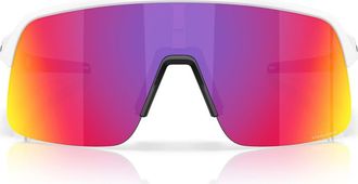 Oakley 134mm Prizm Rectangular Sunglasses in Matte White at Nordstrom