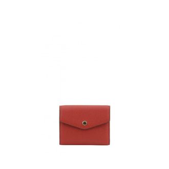 Pourchet Accessoires, Dames, Rood, ONE Size, Leer, Club Wallet