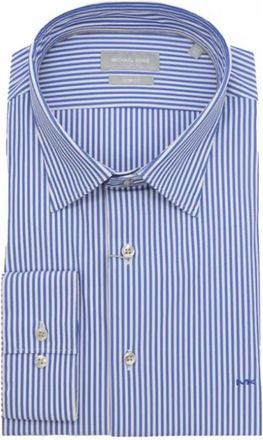 Michael Kors Formal Shirts - Heren - Zakelijke Overhemden - Blauw - L - Overhemden