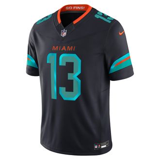 Nike Dan Marino Miami Dolphins Rivalries Collection Nike Mens Dri-FIT NFL Limited Jersey in Blue | 31NM0G64W61-GMD