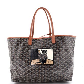 Goyard Saint Louis Tote Printed Coated Canvas PM