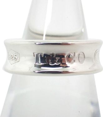 Tiffany & Co. Sterling Silver 925 Band Ring (Pre-Owned)