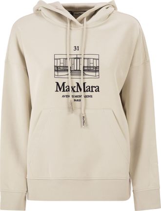 Max Mara Smmandrea Sweatshirt aus technischem Baumwolljersey