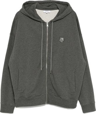 Maison Kitsuné Fox Head Zipped Oversize Hoodie