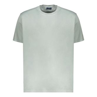 Paul & Shark Paul & Shark, T-Shirts, male, Gray, Size: 2XL Crew Neck Cotton T-shirt