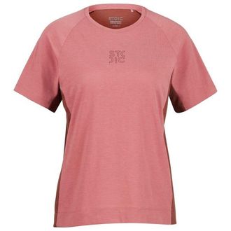 Stoic PerformanceMerino LofsdalenSt. MTB S/S Velotrikot f&uuml;r Damen | rosa