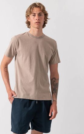 Colorful Standard Mens Colorful Standard Classic Organic T-Shirt - Faded Khaki - Size: 36