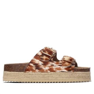 Xti Womens Refresh Leather Sandals In Cow