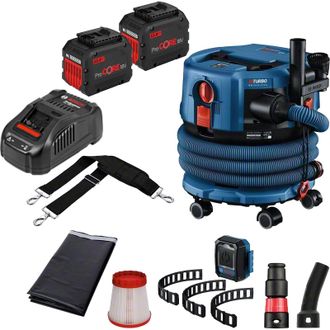 Bosch Aspiradora A Bater&iacute;a Gas 18v-12 Mc / 2x 12,0 Ah Procore + Cargador