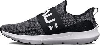 Under Armour (WMNS) Under Armour Surge 3 Slip Black White 3026507-001