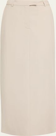 Officine G&eacute;n&eacute;rale Oxana Italian Wool Pencil Skirt