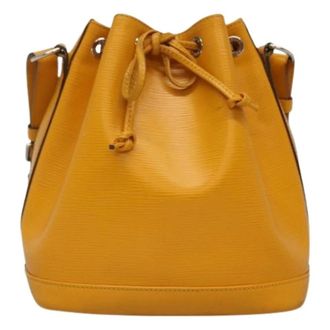 Louis Vuitton Pre-owned Bucket Bags, female, Yellow, Size: ONE SIZE Pre-owned Petit No&eacute; NM handbag