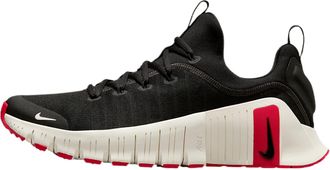 Nike Free Metcon 6 Mens Trainers Gym Shoes FJ7127 (Black/University Red/Sail 006) UK 10.5 (EUR 45.5)