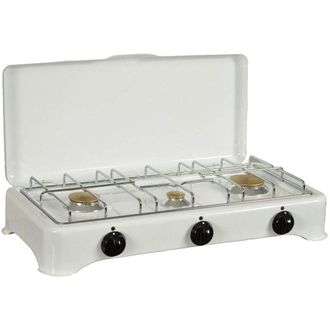 KitchenChef Estufa De Gas De 3 Fuegos 4150w - 5327c-1 - Kitchen Chef