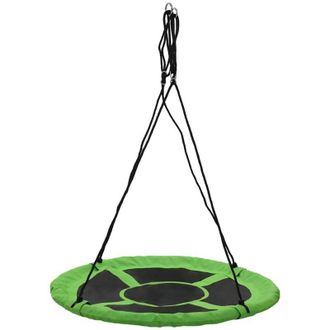 vidaXL Vidaxl - Columpio 110 Cm 100 Kg Verde